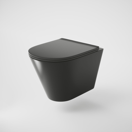 Унитаз подвесной Grossman Санфаянс GR-4477BMS черный матовый с сиденьем микролифт безободковый каскадный смыв